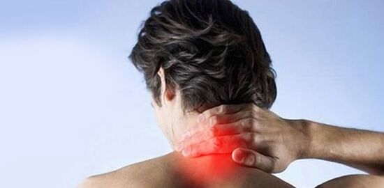 Nackenschmerzen aufgrund von Osteochondrose