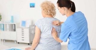 Symptome und Behandlung der Osteochondrose der Brustwirbelsäule